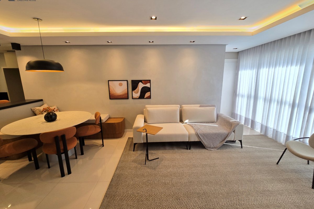 Apartamento à Venda em Esteio 3 Quartos e Mobiliado, 134 m²