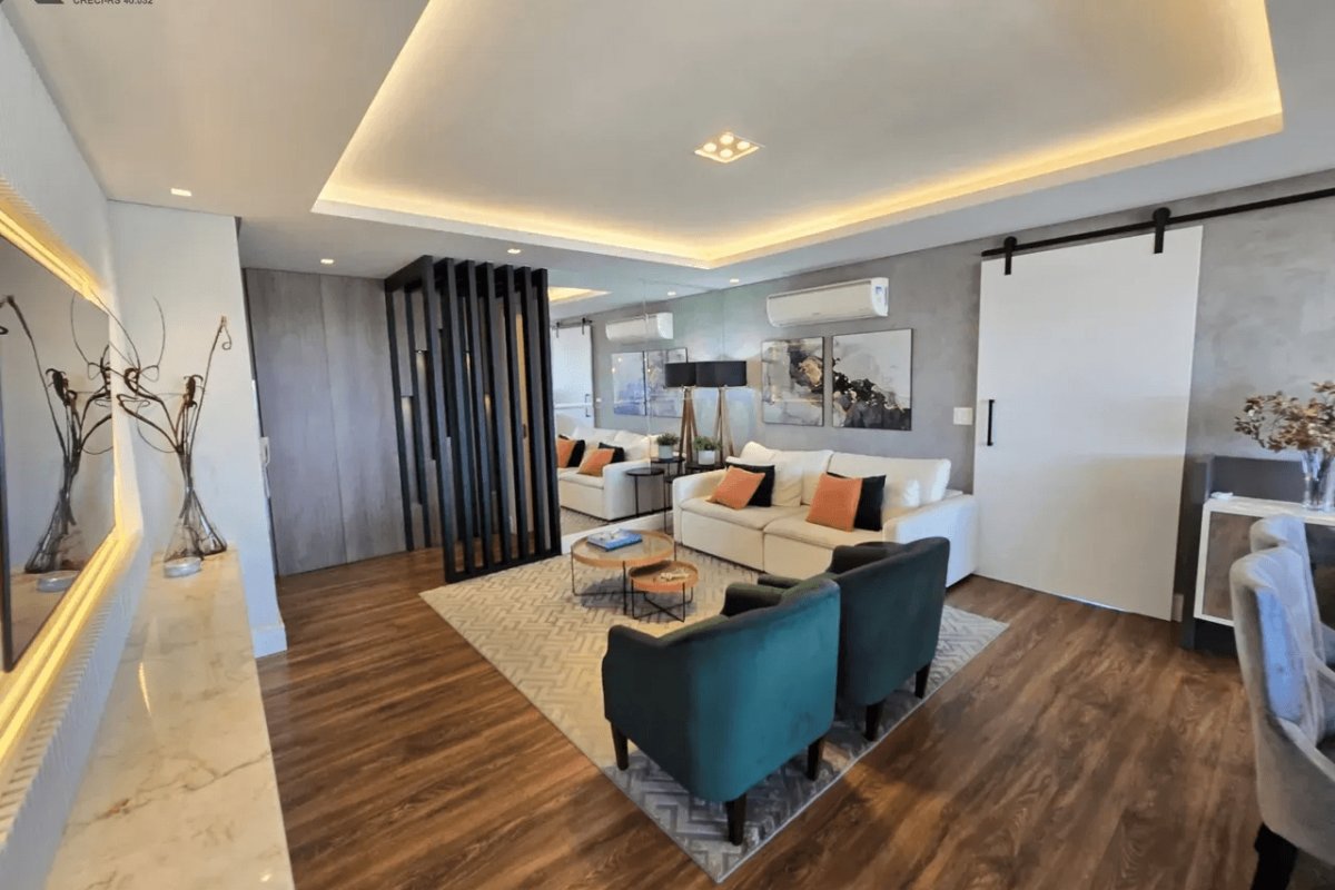 Apartamento à Venda em Esteio com 3 Quartos e 3 banheiros, 119 m²