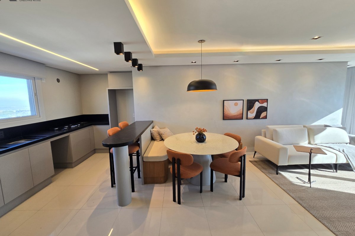 Apartamento à Venda em Esteio 3 Quartos e Mobiliado, 134 m²