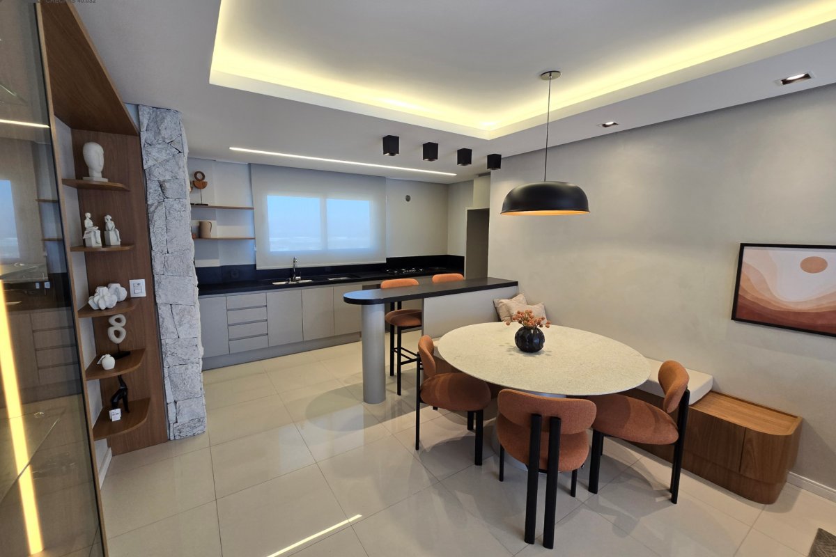 Apartamento à Venda em Esteio 3 Quartos e Mobiliado, 134 m²