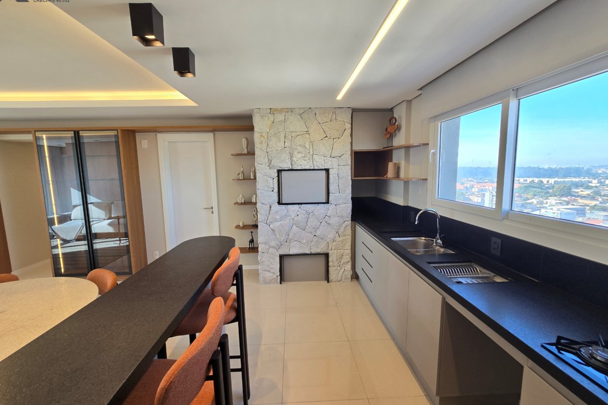 Apartamento à Venda em Esteio 3 Quartos e Mobiliado, 134 m²