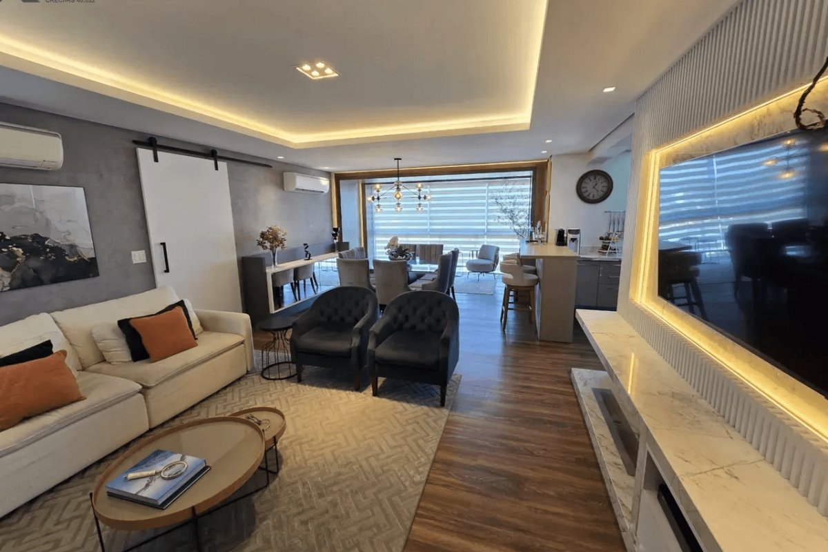 Apartamento à Venda em Esteio com 3 Quartos e 3 banheiros, 119 m²